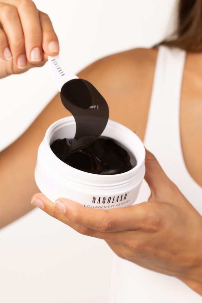 augenpads mit hyaluron nanolash